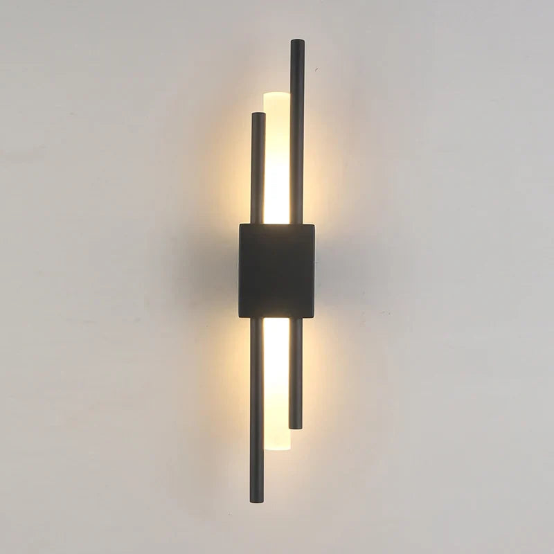 Acrylic Pipe LED Wall Lamp: Modern Stylish Wall Sconce for Living Room, Bedroom, Hallway