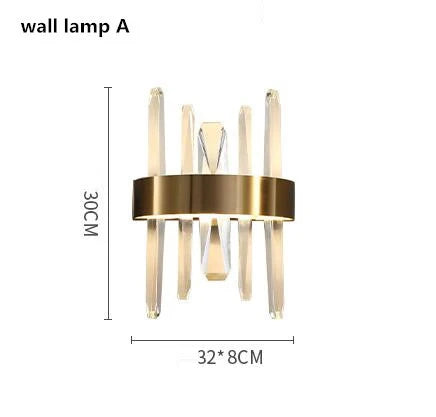 Luxury Crystal Dimmable Round Chandelier - Glossy LED Lighting