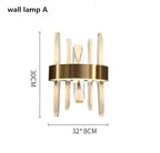 Luxury Crystal Dimmable Round Chandelier - Glossy LED Lighting