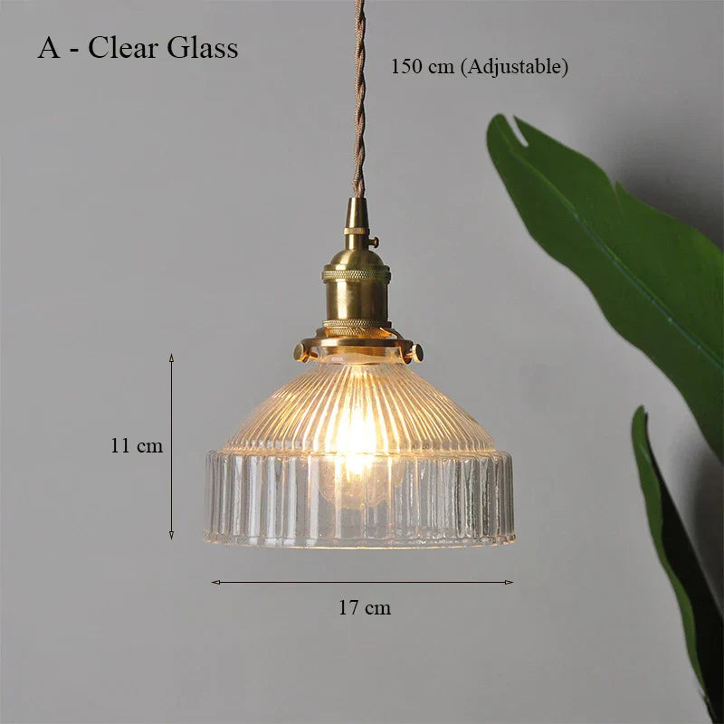 Glass LED Ceiling Chandelier: Modern, Pastoral Color, Small, Simple, Bedroom Lighting