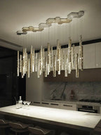 Modern Cylindrical LED Ceiling Chandelier for Home Decor Lighting