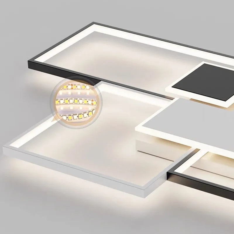 Modern LED Chandeliers Ceiling Lights Living Dining Bedroom Indoor Lighting