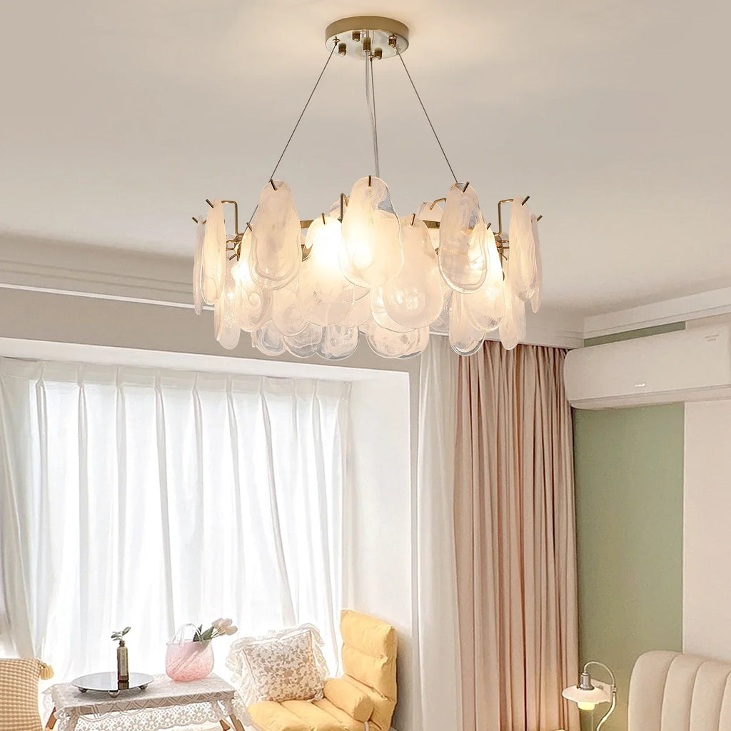 Crystal Chandelier: Modern Luxury Master Bedroom French Light for Living Room