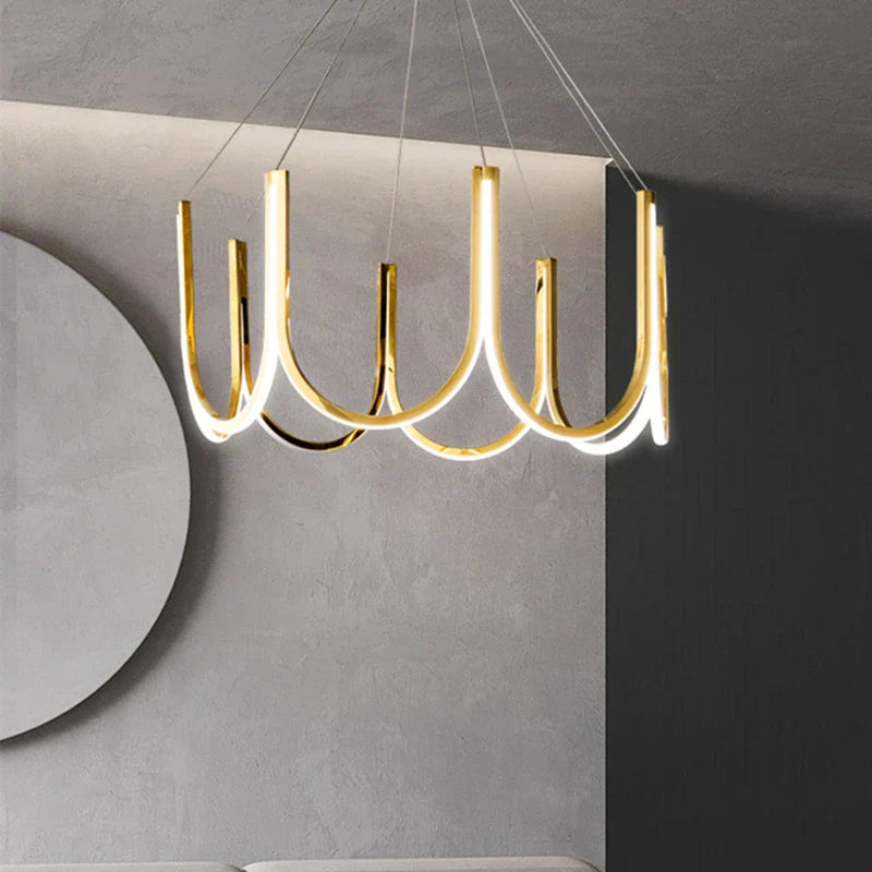 Minimalist LED Ceiling Chandelier for Living Room, Bedroom, and Restaurant