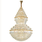Crystal Hollow Chandelier for Luxury Living Room and Stair Lamps