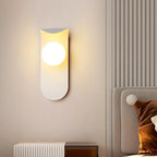 LED Round Wall Lamp for Modern Living Room and Bedroom Lighting
