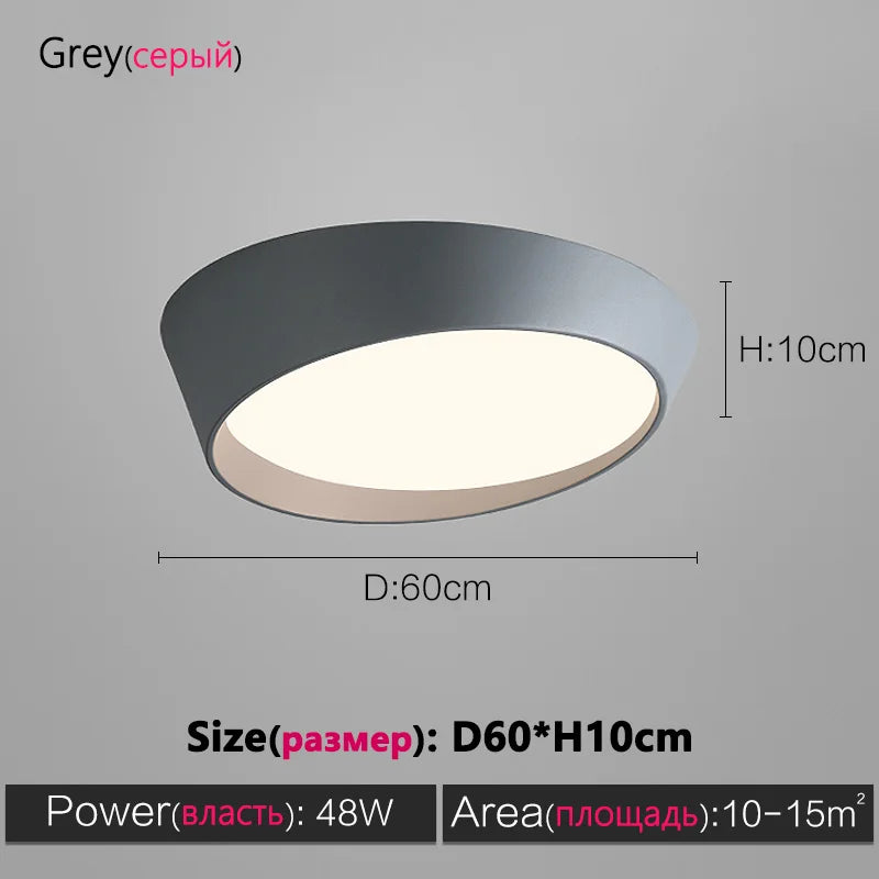 Modern LED Ceiling Lamp for Bedroom Living Dining Room