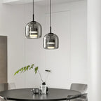Glass LED Pendant Chandelier for Dining Room Bar Bedroom Decor