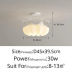 Nordic LED Ceiling Lights - Creative Bedroom & Living Room Decor