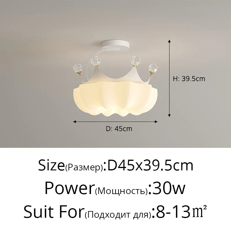 Nordic LED Ceiling Lights - Creative Bedroom & Living Room Decor