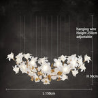 Crystal Flower Luxury Chandelier for Home Decor
