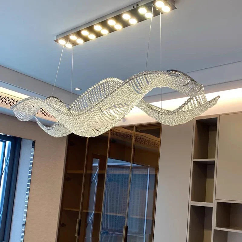 Modern LED Pendant Chandeliers for Living and Dining Room Lighting