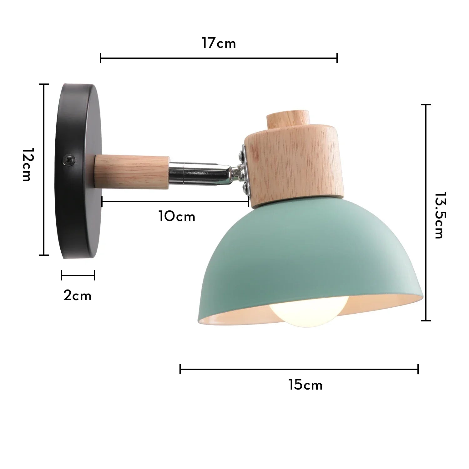 Nordic Green Wall Lamp Sconce for Bedroom Living Room Indoor Lighting Afralia™