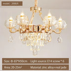Crystal Chandelier: Grand European Villa High-end Fixture for Living Room, Restaurant, Building