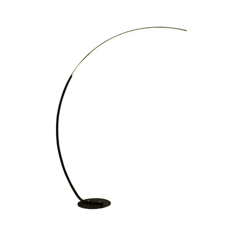 Arc Shape LED Floor Lamp with Remote Control for Modern Living Room Decor