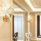 Modern Crystal Wall Lamp for Home Living Room Bedroom Decor