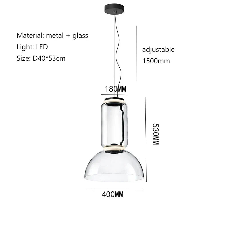 Nordic Minimalist Chandelier Led Pendant Light by for Home Decor and Lighting Fixtures