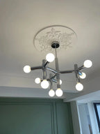 Modern Glass Ball Chandelier Pendant Light for Home Decor