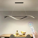 Modern Aluminum Iron Pendant Lamp by - LED Island Dining Light Fixtures