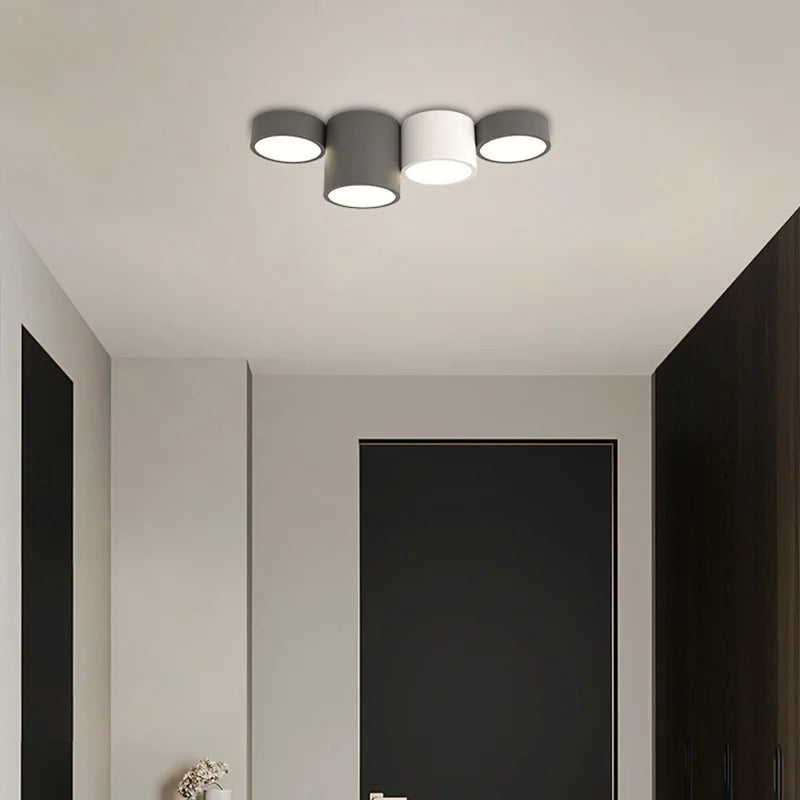 Cylinder LED Ceiling Lamp for Living Room and Bedroom Decor