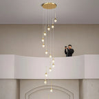 Crystal Bubble Chandelier: Modern Luxury Lighting for Home, Dining, Bedroom & Stairwell