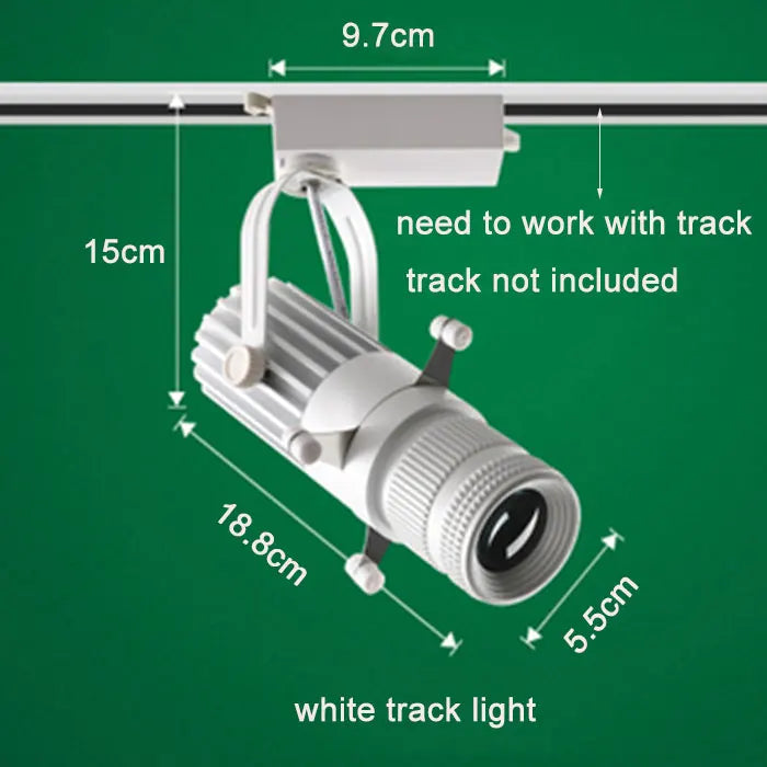 Adjustable Aperture LED Spotlight 5/7/10/15W - Ideal for Bar, Shop & Commercial Use