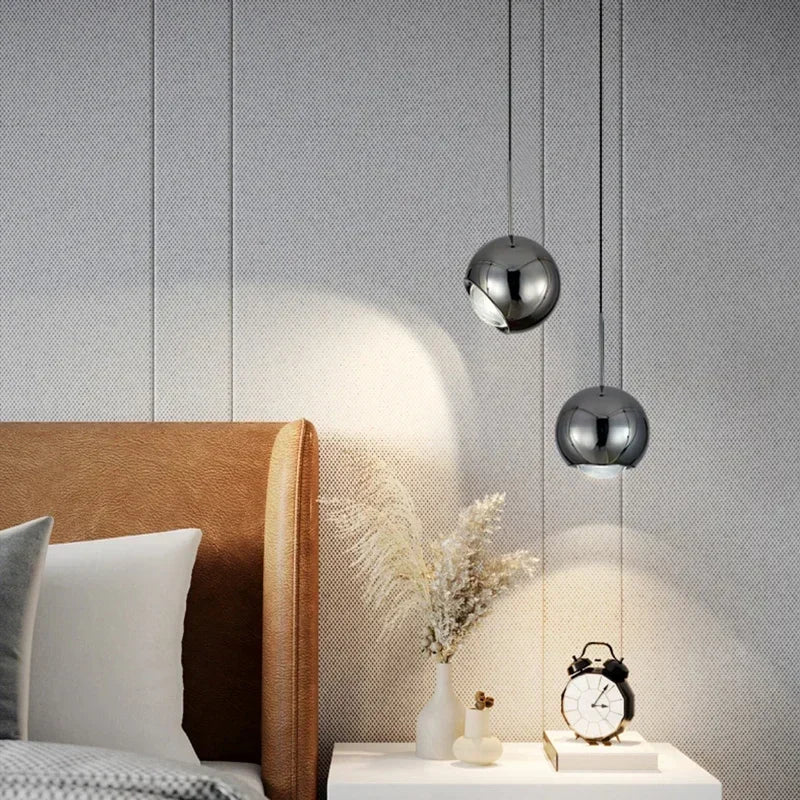 Adjustable Angle LED Pendant Light: Modern Stretchable Chandelier for Home Decor