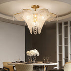 Modern Butterfly Crystal Chandelier Light for Living Room, Dimmable Home Lighting