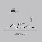 Modern Indoor Ceiling Chandelier LED Pendant Light for Dining Room