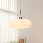 Luxe Orange Pendant Lamp for Dining Room & Bedroom Decoration by Afralia™
