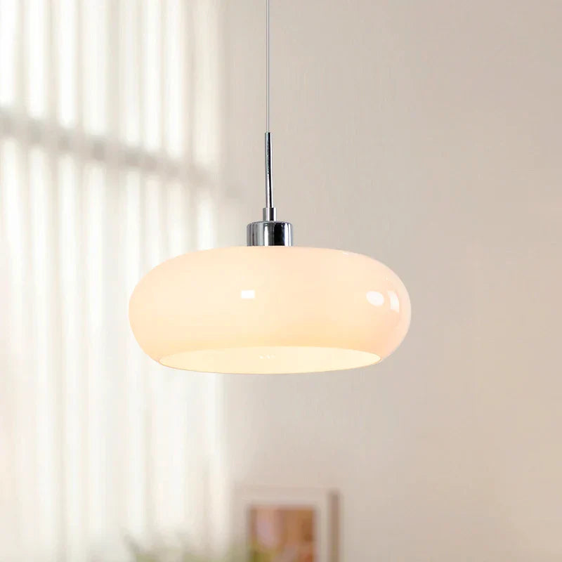 Luxe Orange Pendant Lamp for Dining Room & Bedroom Decoration by Afralia™