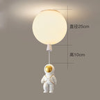 Astronaut Space Ball Ceiling Lamp for Kids Room or Corridor