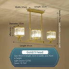 Crystal Chandelier Villa Living Room Lighting