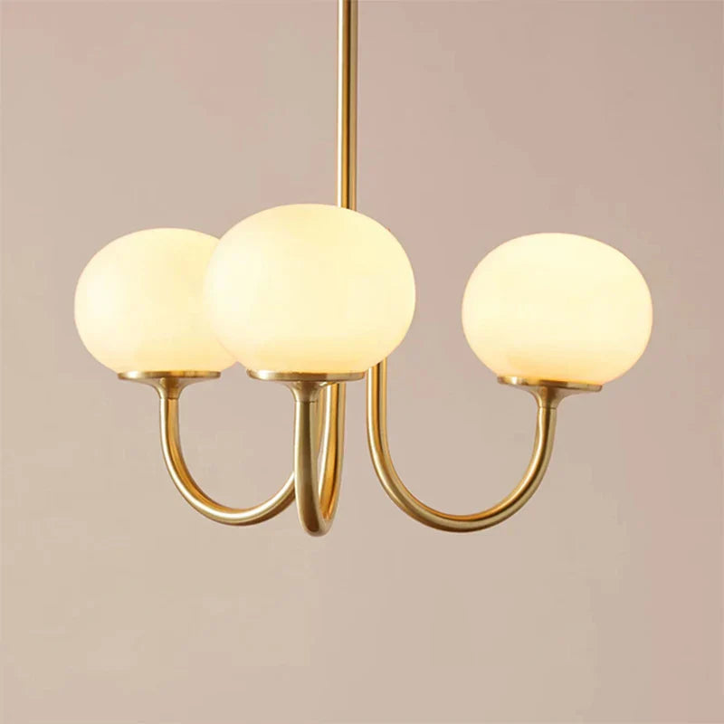 Cream Pink Bedroom Pendant Light for Cozy Living Spaces