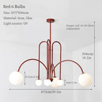 LED Pendant Chandelier for Living Room Bedroom Decor