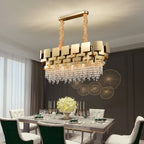 Crystal Chandelier: Modern Luxury Lighting for Living Room, Dining, and Bedroom