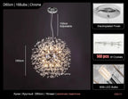 Dandelion Led Ceiling Chandelier for Home Decor Lighting Fixture