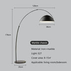 Vertical LED Floor Lamp Modern Minimalist Living Room Bedroom Lighting