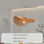 Hemp Pendant Lights: Wabi Sabi LED Indoor Lighting Fixtures