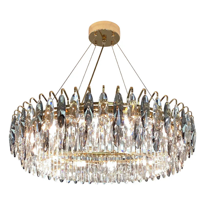 Crystal Atmosphere Chandelier: Modern Luxury for Living Room, Dining Room, Bedroom