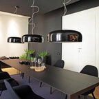 Smithfield Pendant Lamp - Black & White Designer Italian Light