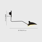 Nordic Spider LED Ceiling Lamp Iron Black Industrial Decor Living Room Light