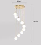 Modern Pendant Light: Indoor LED Chandelier for Dining Room & Home Decor