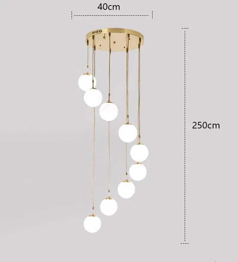 Modern Pendant Light: Indoor LED Chandelier for Dining Room & Home Decor