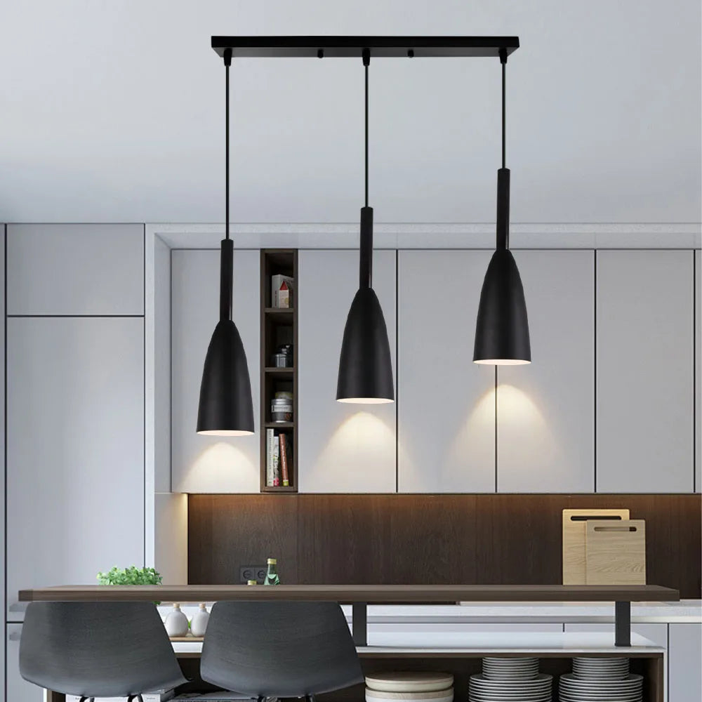 Nordic Retro LED Pendant Chandelier for Modern Home Lighting