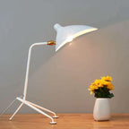 Black Aluminum Nordic LED Floor Lamp for Living Room, Bedroom - Standing Tall E27 Light