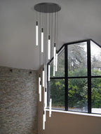 Modern LED Chandelier Pendant Light for Loft Staircase Lighting