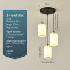 Stairwell Chandelier: Modern Spiral Design for Elegant Villa Hallway Lighting