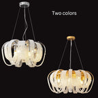 Crystal Tassels LED Ceiling Chandelier for Elegant Home Decor Lighting