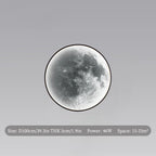 MoonGlow LED Wall Light for Bedroom & Living Room Decor